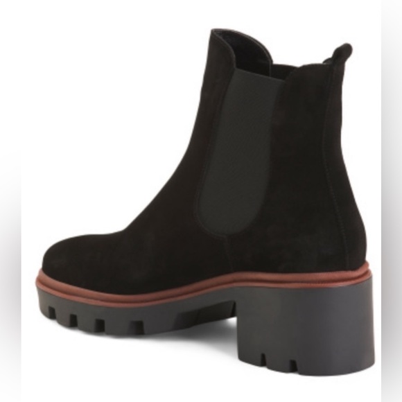 Antonio De Faria Women’s Chelsea Suede Boots Size 9 - Picture 2 of 10